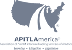 Badge for the Association of Plaintiff Interstate Trucking Lawyers of America