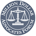 Million dollar advocates badge